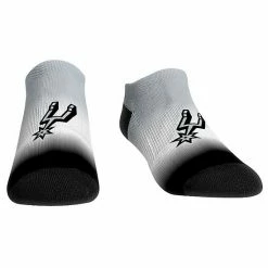 Brand new ❤️ Unbranded 👩 Women's Rock Em 🧦 Socks San Antonio Spurs Dip-Dye Ankle 🧦 Socks 🌟