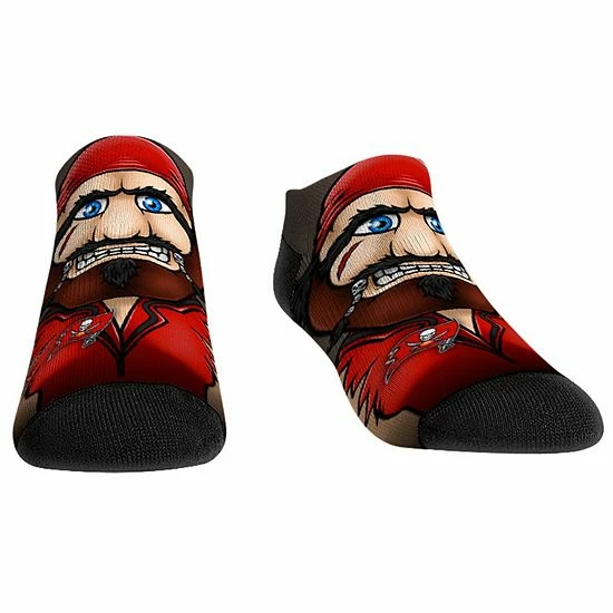 Outlet ๐ Unbranded Rock Em ๐งฆ Socks Tampa Bay Buccaneers Mascot Ankle ๐งฆ Socks โจ