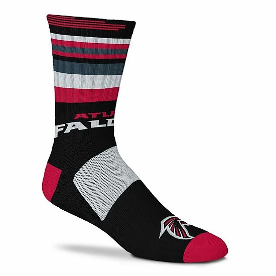 Hot Sale 😉 Unbranded For Bare Feet Atlanta Falcons Rave Crew 🧦 Socks 🥰 - Image 4