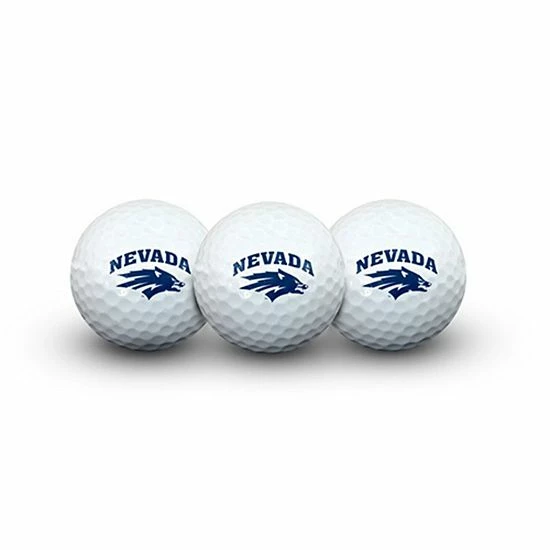 Discount 🤩 Unbranded Nevada Wolf Pack Pack Of 3 Golf Balls 👍