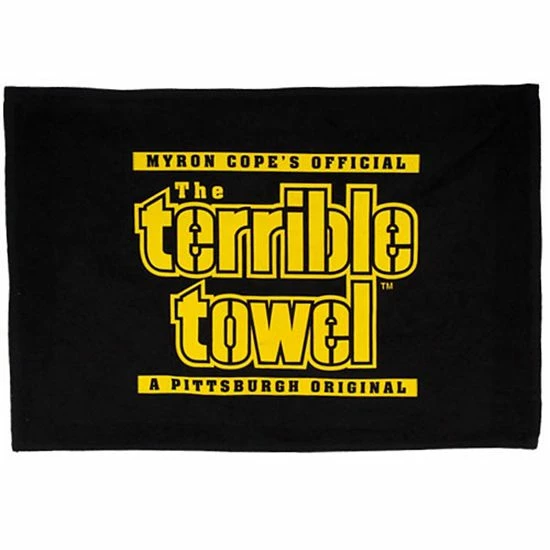 Top 10 ๐ Unbranded Myron Cope's Official - The Terrible Towel - A Pittsburgh Original - Black ๐