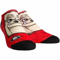 Best Sale 🔥 Unbranded 👩 Women's Georgia Bulldogs Mascot Low Ankle 🧦 Socks 💯