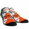 Discount 💯 Unbranded Men's Miami Hurricanes Mascot Low Ankle 🧦 Socks 😍