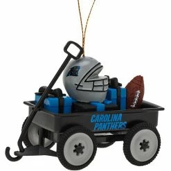 Hot Sale 👏 Unbranded Carolina Panthers Team Wagon Ornament 🎁