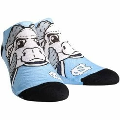 Best Pirce 🌟 Unbranded 👩 Women's North Carolina Tar 👠 Heels Mascot Low Ankle 🧦 Socks 🌟