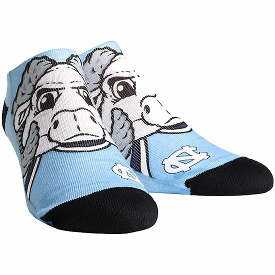 Best Pirce 🌟 Unbranded 👩 Women's North Carolina Tar 👠 Heels Mascot Low Ankle 🧦 Socks 🌟