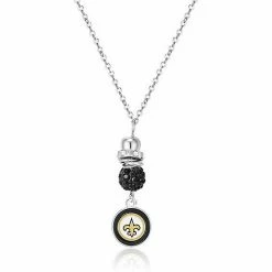 Budget 🥰 Unbranded 👩 Women's New Orleans Saints Shambala Necklace 😀