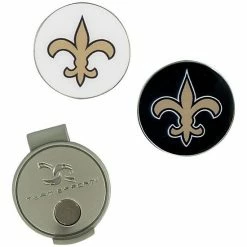 Best Sale 🤩 Unbranded New Orleans Saints Hat Clip & Ball Markers Set 🛒