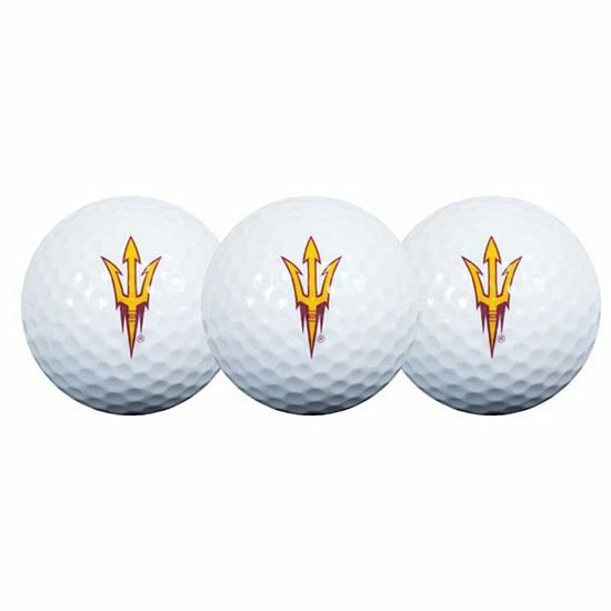 Cheap โ๏ธ Unbranded Arizona State Sun Devils Pack Of 3 Golf Balls ๐งจ