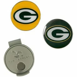 Best Sale ✨ Unbranded Green Bay Packers Hat Clip & Ball Markers Set 😉