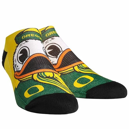 Wholesale 😀 Unbranded Men's Rock Em 🧦 Socks Oregon Ducks Mascot Low Ankle 🧦 Socks 💯