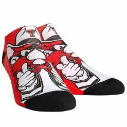 Discount 🛒 Unbranded Men's Texas Tech Red Raiders Mascot Low Ankle 🧦 Socks 🥰