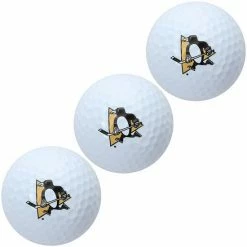 Budget ✨ Unbranded Pittsburgh Penguins Pack Of 3 Golf Balls 🥰