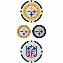 Hot Sale 🛒 Unbranded Pittsburgh Steelers Ball Marker Set ⭐