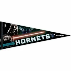 Cheap ✔️ Unbranded WinCraft Charlotte Hornets 12'' X 30'' Star Wars Premium Pennant 👏