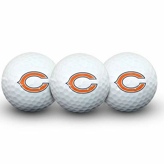Top 10 🤩 Unbranded Chicago Bears Pack Of 3 Golf Balls 🎉