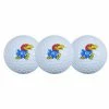Cheap 😀 Unbranded Kansas Jayhawks Pack Of 3 Golf Balls 🧨