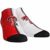 Flash Sale 🔔 Unbranded Men's Texas Tech Red Raiders Campus Stripe Ankle 🧦 Socks 😍