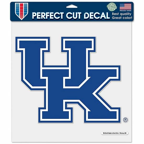 Hot Sale ๐ Unbranded WinCraft Kentucky Wildcats 12" X 12" Perfect Cut Decal ๐งจ