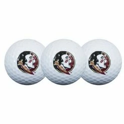 Promo 🤩 Unbranded Florida State Seminoles Pack Of 3 Golf Balls ✨