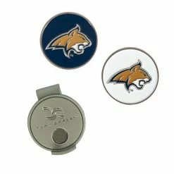 Promo 🤩 Unbranded Montana State Bobcats Hat Clip & Ball Markers Set 🛒