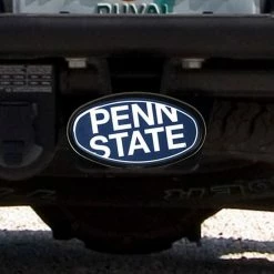 Brand new 🎉 Unbranded Penn State Nittany Lions Mega Oval Fixed 2" Hitch Receiver Cover ❤️