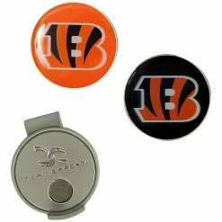 Deals 🔥 Unbranded Cincinnati Bengals Hat Clip & Ball Markers Set 🧨