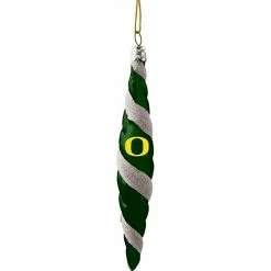 Cheap 🔥 Unbranded Oregon Ducks 5'' Team Color Swirl Ornament 🔔