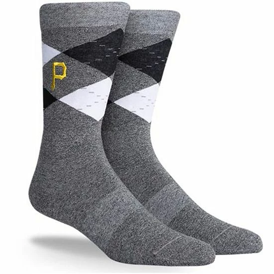Best deal ๐ Unbranded Men's Black Pittsburgh Pirates Case Crew ๐งฆ Socks โญ