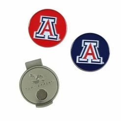 Cheap 🔔 Unbranded Arizona Wildcats Hat Clip & Ball Markers Set 👏