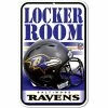 Promo 🤩 Unbranded WinCraft Baltimore Ravens 11" X 17" Indoor/Outdoor Sign 🔔