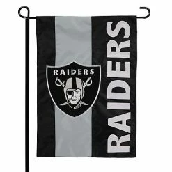 Promo 😀 Unbranded Oakland Raiders 12.5" X 18" Embellish Garden Flag 💯