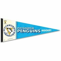 Cheapest 😉 Unbranded WinCraft Pittsburgh Penguins 12" X 30" Vintage Retro Pennant 💯