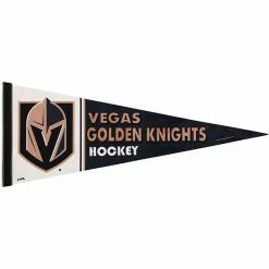 Cheapest 💯 Unbranded WinCraft Vegas Golden Knights 12" X 30" Premium Retro Pennant ⭐