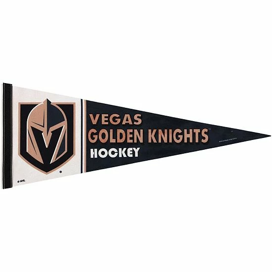 Cheapest ๐ฏ Unbranded WinCraft Vegas Golden Knights 12" X 30" Premium Retro Pennant โญ