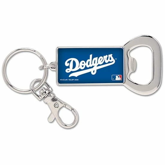 Hot Sale ๐ Unbranded Los Angeles Dodgers WinCraft Bottle Opener Key Ring Keychain ๐ฏ