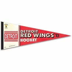 Flash Sale ⭐ Unbranded WinCraft Detroit Red Wings 12" X 30" Vintage Retro Pennant 😀