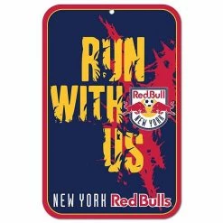 Coupon 👏 Unbranded WinCraft New York Red Bulls 11" X 17" Reserved Parking Sign 🌟
