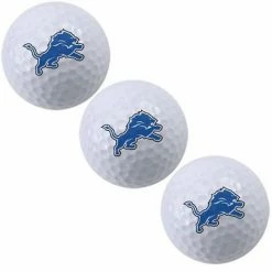 Flash Sale 🥰 Unbranded McArthur Detroit Lions 3-Pack Of Team Logo Golf Balls 👏