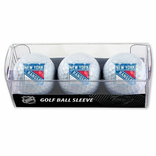 Cheapest 🤩 Unbranded New York Rangers McArthur 3 Logo Golf Ball Sleeve 😀