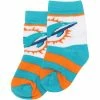 Top 10 🧨 Unbranded Infant For Bare Feet Miami Dolphins Rugby Stripe 🧦 Socks ⭐