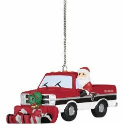 Discount 🔔 Unbranded FOCO Atlanta Falcons Snow Plow Ornament 😉