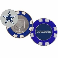 Outlet 👏 Unbranded WinCraft Dallas Cowboys Golf Poker Chip 🛒