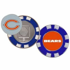 Promo 🛒 Unbranded WinCraft Chicago Bears Golf Poker Chip 💯