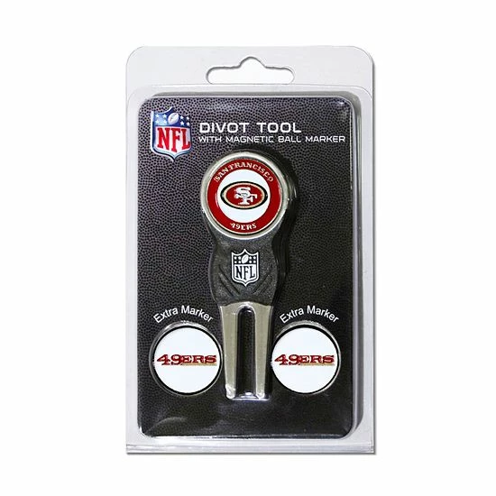 Top 10 😀 Unbranded Team Golf San Francisco 49ers 4-pc. Divot Tool & Ball Marker Set 🔥