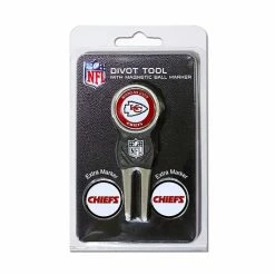 Outlet 🛒 Unbranded Team Golf Kansas City Chiefs 4-pc. Divot Tool & Ball Marker Set 🥰