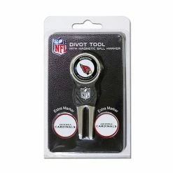 Cheap 👏 Unbranded Team Golf Arizona Cardinals 4-pc. Divot Tool & Ball Marker Set 🌟