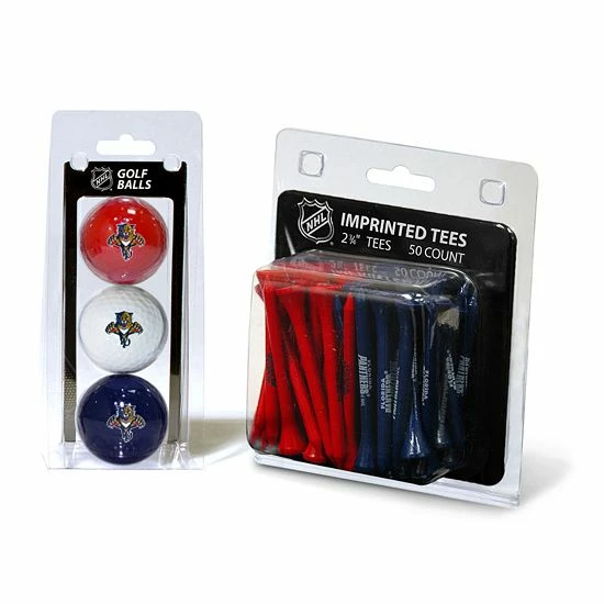 Deals โญ Unbranded Team Golf Florida Panthers Ball & Tee Set ๐งจ