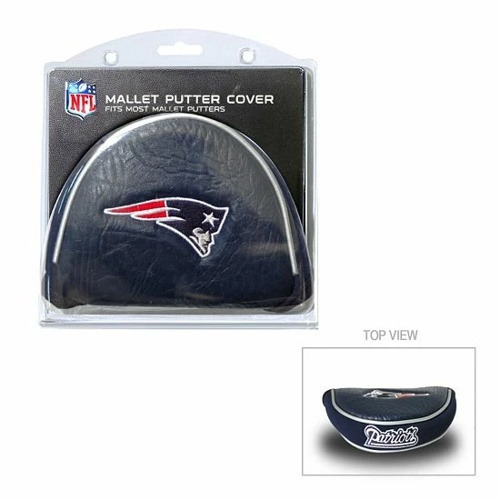 Wholesale 🎁 Unbranded Team Golf New England Patriots Mallet Putter Cover ❤️