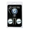Outlet ✔️ Unbranded Team Golf Tampa Bay Lightning 4-pc. Divot Tool & Ball Marker Set ⭐